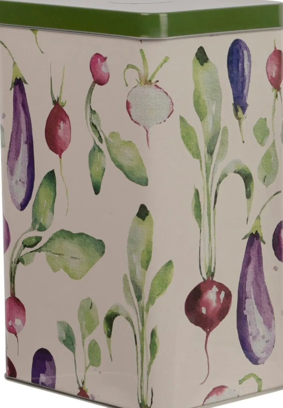 Kitchen Goods & More voorraadblik groen 7 x 11,1 x 16,5 cm