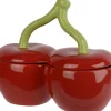 Kitchen Goods & More voorraadpot rood 19 x 10,5 x 16 cm