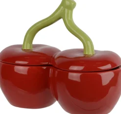 Kitchen Goods & More voorraadpot rood 19 x 10,5 x 16 cm