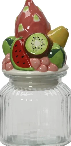Kitchen Goods & More voorraadpot transparant D 11 H 12 cm
