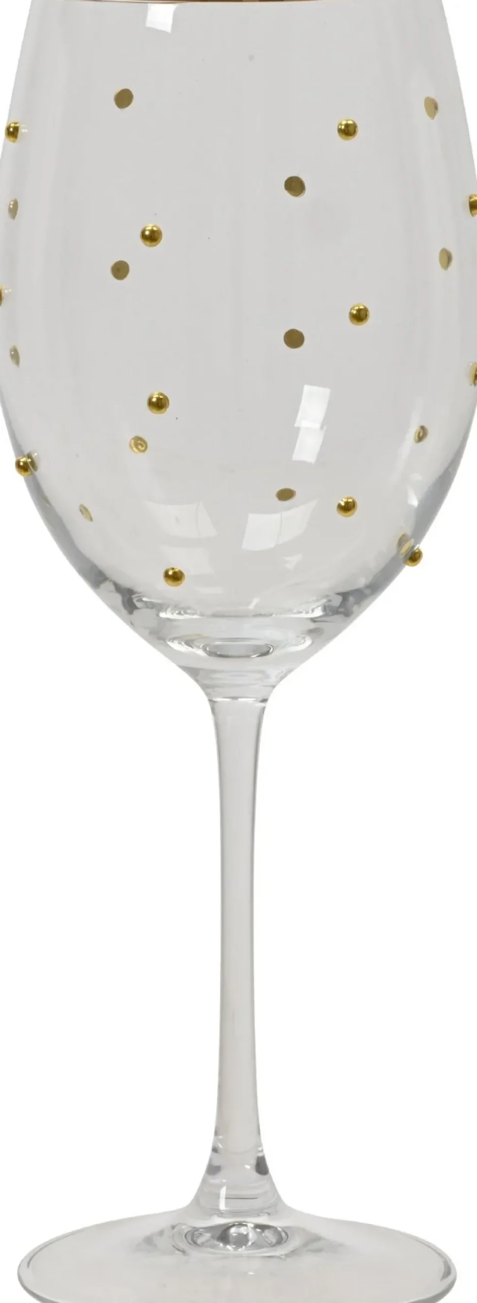 Kitchen Goods & More wijnglas Dots transparant
