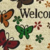 Kokosmat Ruco Print butterfly 40 x 60 cm