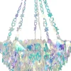 Kroonluchter Icicle transparant D 60 H 110 cm