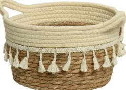 KSD opbergmand Zegra crème D 26 H 18 cm