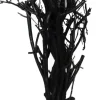 Kunstdecoratietakken berk zwart 75 x 15 x 13 cm