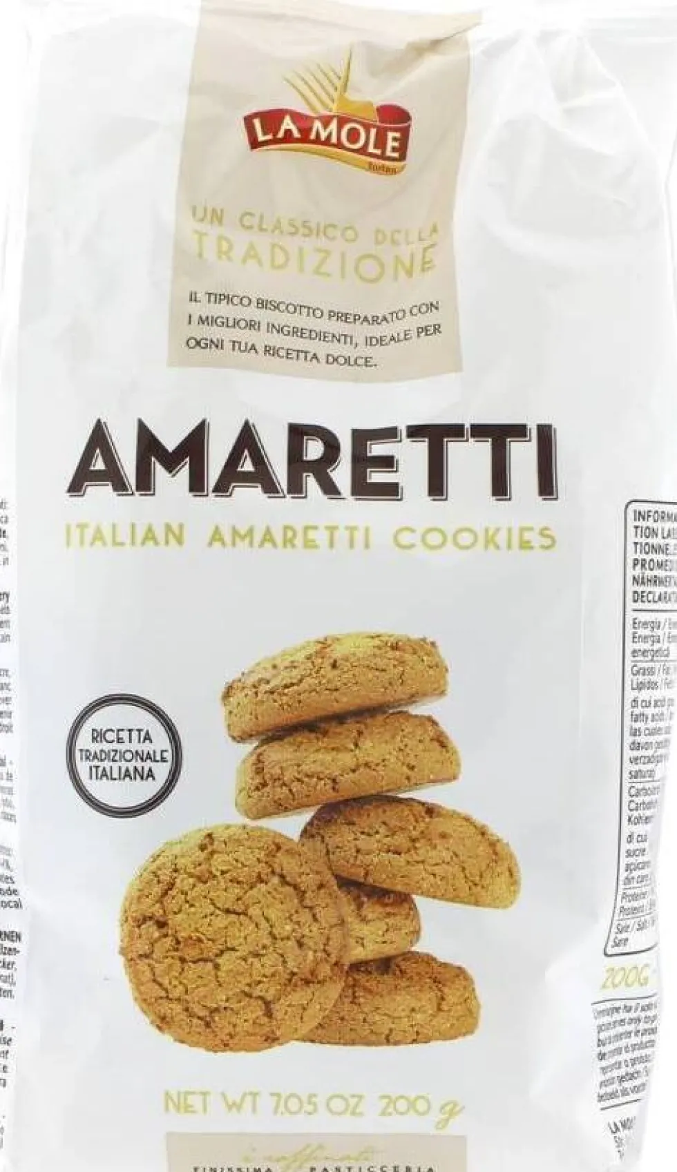 La Mole koek Amaretti 200 g