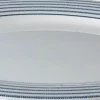 Laura Ashley bord Candy Stripe blauw D 23,4 H 1,7 cm