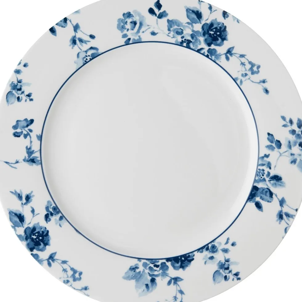Laura Ashley bord China Rose blauw D 26 H 1,9 cm