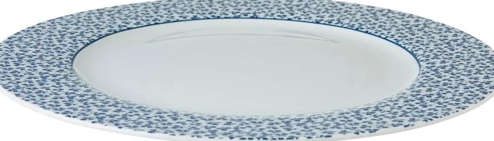 Laura Ashley bord Floris blauw D 26 H 1,9 cm