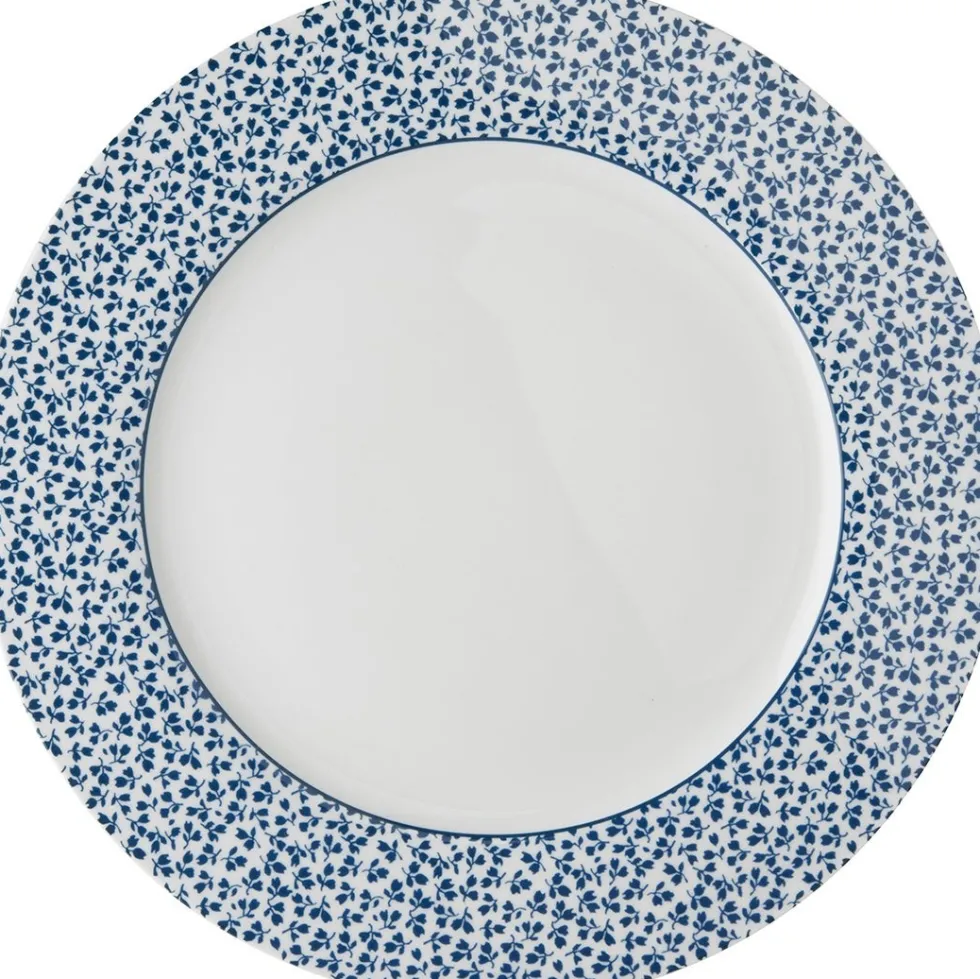 Laura Ashley bord Floris blauw D 26 H 1,9 cm
