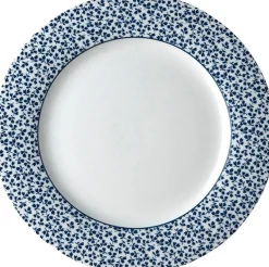 Laura Ashley bord Floris bord blauw D 23,4 H 1,7 cm
