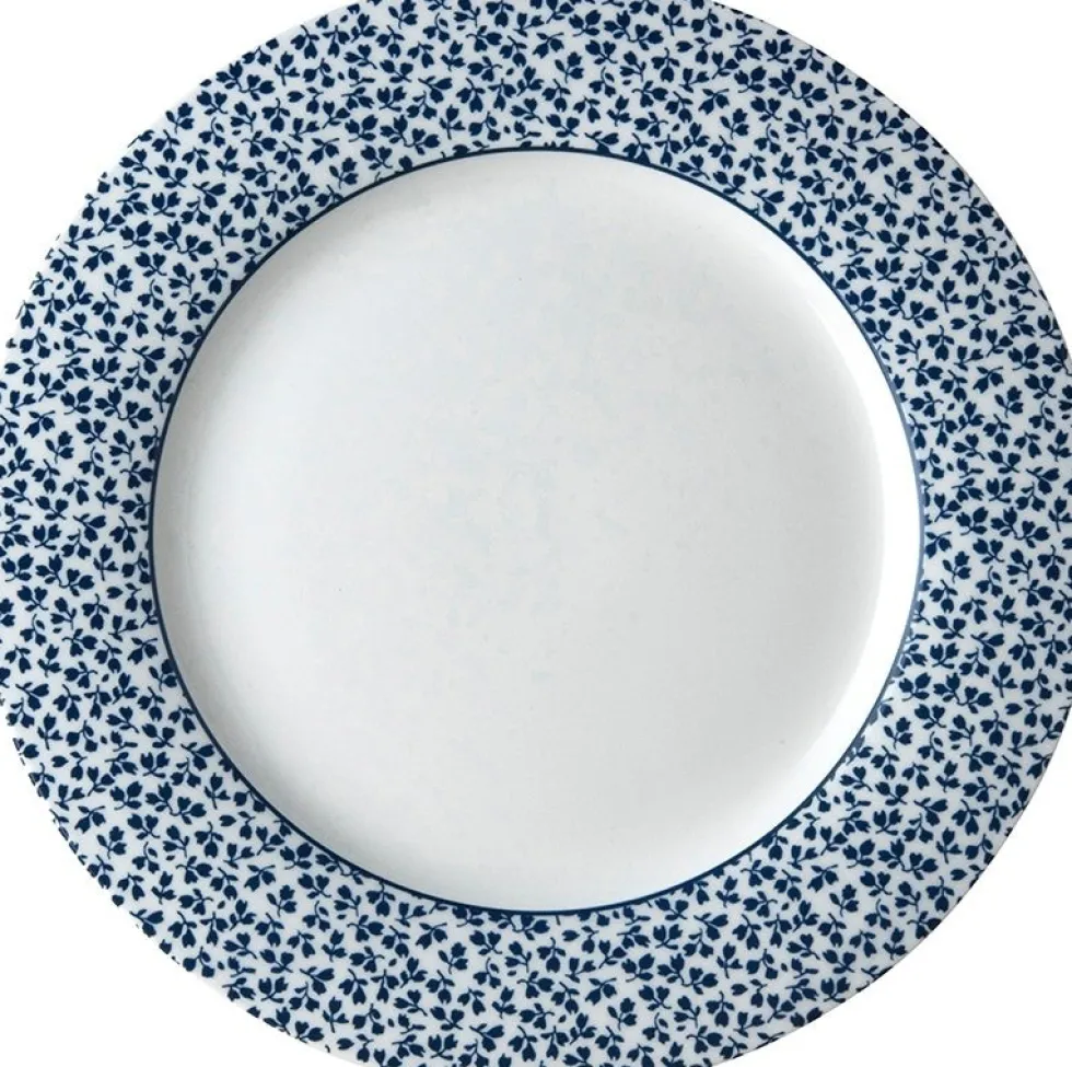 Laura Ashley bord Floris bord blauw D 23,4 H 1,7 cm