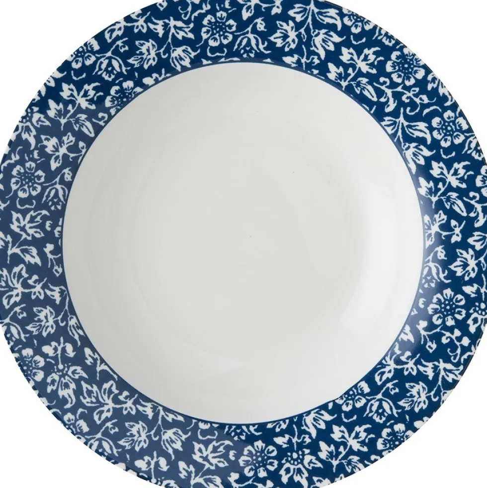 Laura Ashley dinerbord Alyssa blauw D 22 H 4 cm