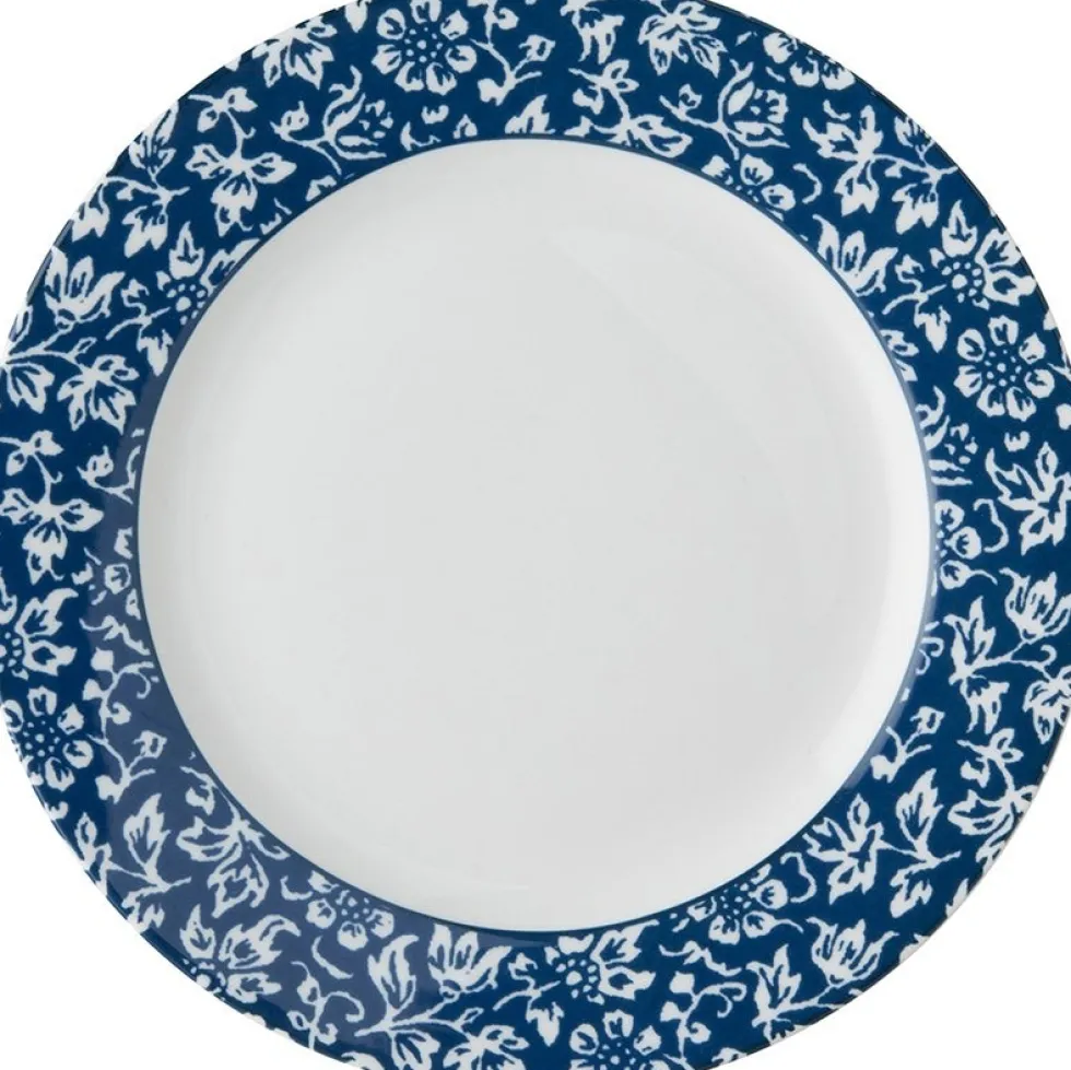 Laura Ashley gebaksbord Alyssa blauw D 18 H 1,7 cm