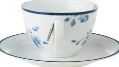 Laura Ashley kop en schotel China Rose blauw 0,26 L
