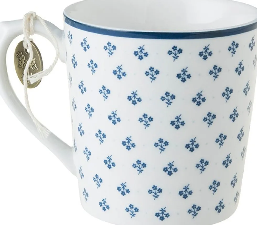 Laura Ashley mok Fleur blauw 0,35 L