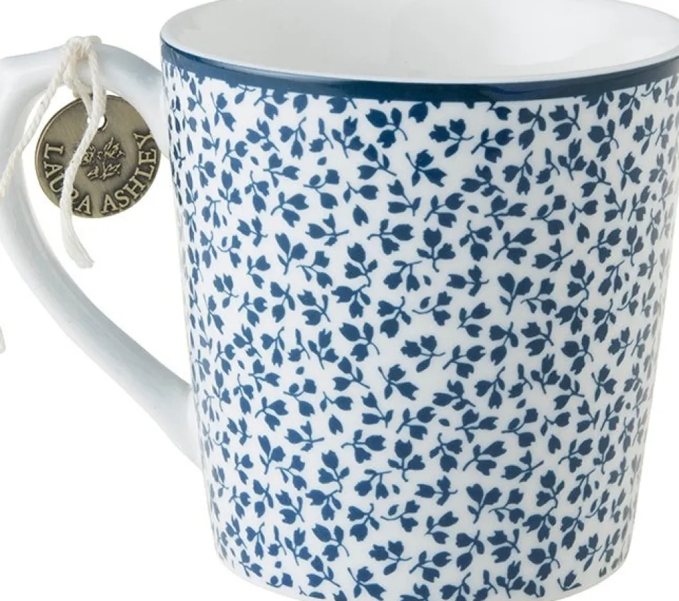 Laura Ashley mok Floris blauw 0,35 L