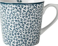 Laura Ashley mok XL Floris blauw 540 ml