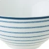 Laura Ashley schaal Candy Stripe blauw D 13 H 6 cm