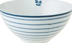 Laura Ashley schaal Candy Stripe blauw D 13 H 6 cm