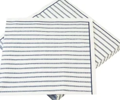 Laura Ashley servet Candy Stripe blauw 20 stuks
