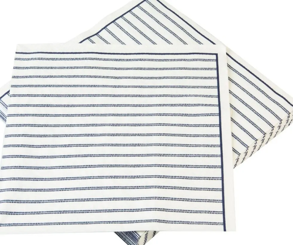 Laura Ashley servet Candy Stripe blauw 20 stuks