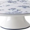 Laura Ashley taartplateau China Rose blauw D 31 H 9,5 cm
