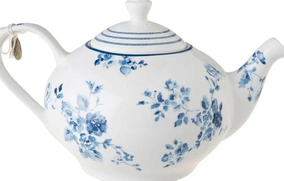 Laura Ashley theepot China Rose blauw 1,6 L