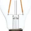 LED lamp retro transparant 6 x 6 x 10 cm
