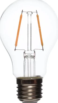 LED lamp retro transparant 6 x 6 x 10 cm