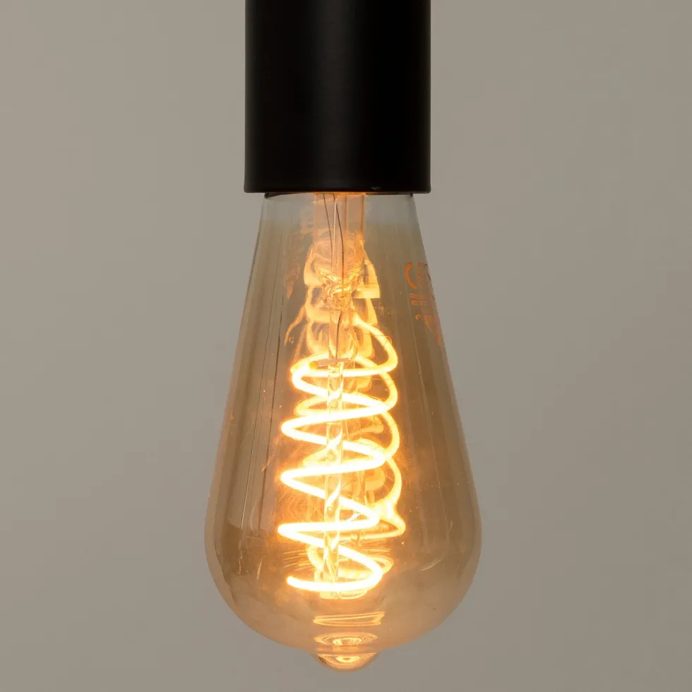 Lichtbron D 6 H 14 cm oranje