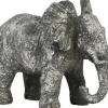 Light & Living beeld Elephant grijs 24 x 17 x 20,5 cm