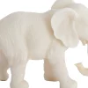 Light & Living beeld Gajah wit 26 x 11 x 18 cm