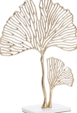 Light & Living beeld op voet Leaf goud 36 x 10 x 48 cm