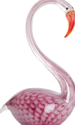 Light & Living beeld Swan roze 17 x 9,5 x 29 cm