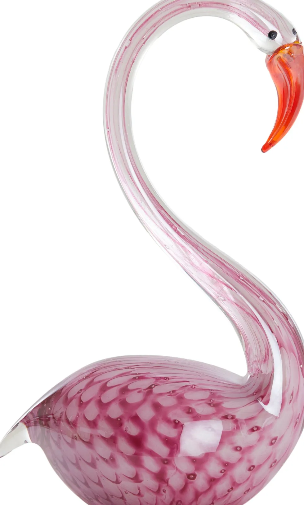 Light & Living beeld Swan roze 17 x 9,5 x 29 cm