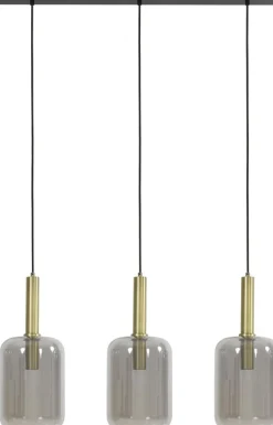 Light & Living hanglamp Lekar brons 100 x 22 x 32 cm