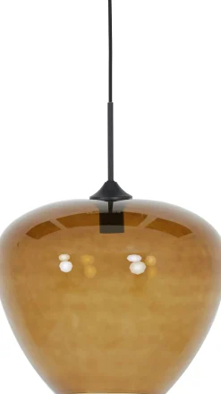 Light & Living hanglamp Mayson bruin / zwart D 40 H 34 cm