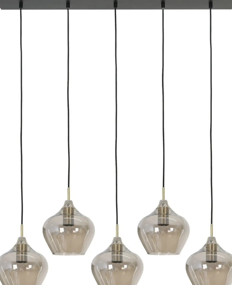 Light & Living hanglamp Rakel brons 104 x 20 x 120 cm