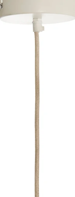 Light & Living hanglamp Zubedo wit D 49,5 H 38 cm