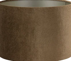 Light & Living lampenkap Lubis bruin D 25 H 18 cm