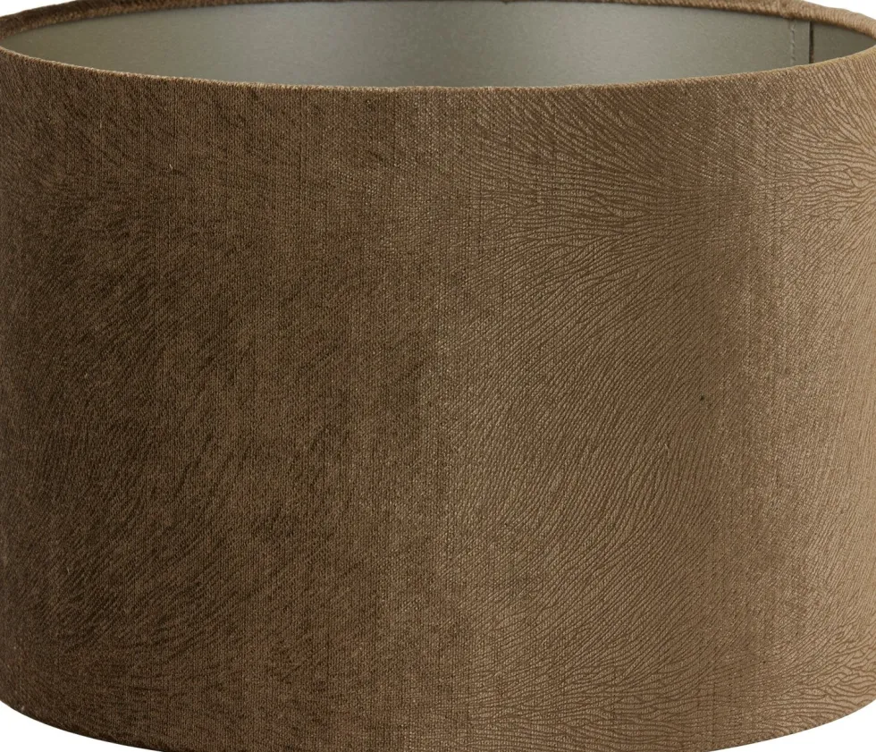 Light & Living lampenkap Lubis bruin D 25 H 18 cm
