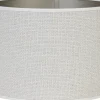 Light & Living lampenkap Saverna wit D 25 H 18 cm
