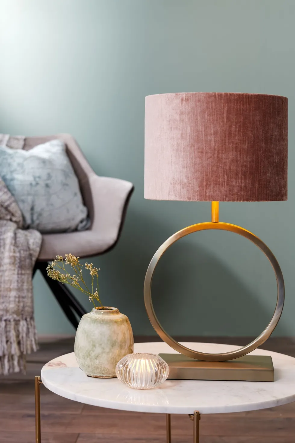 Light & Living lampenvoet Liva goud 40 x 13 x 47 cm