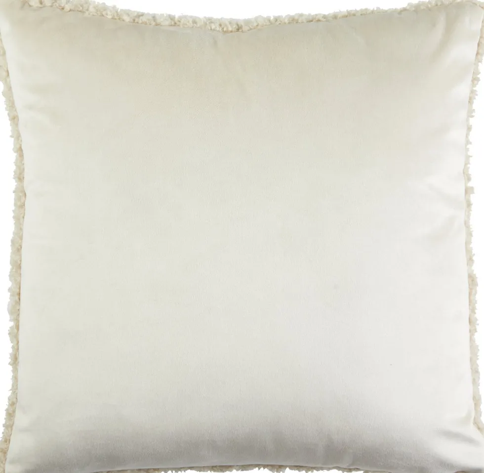 Light & Living sierkussen Lina beige 45 x 45 cm