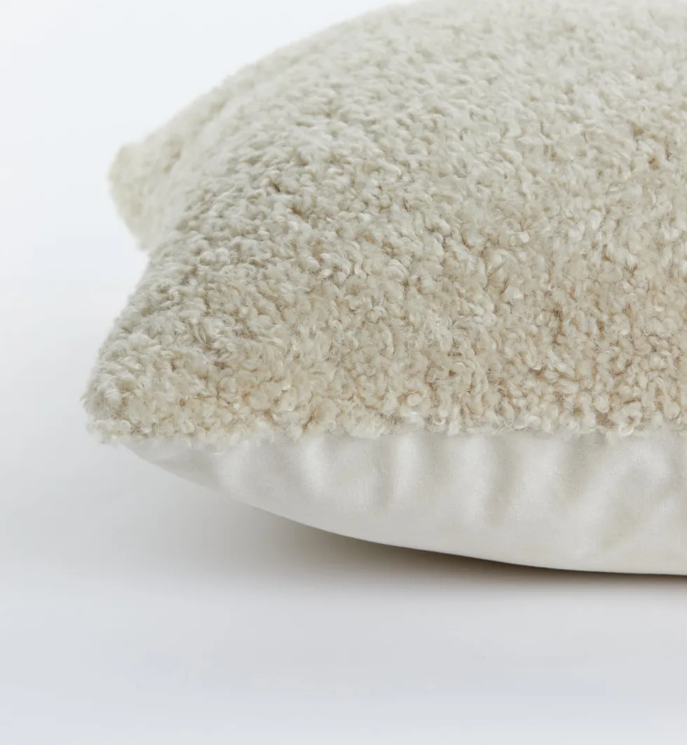 Light & Living sierkussen Lina beige 45 x 45 cm