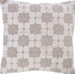 Light & Living sierkussen Pueblo grijs / beige 45 x 45 cm
