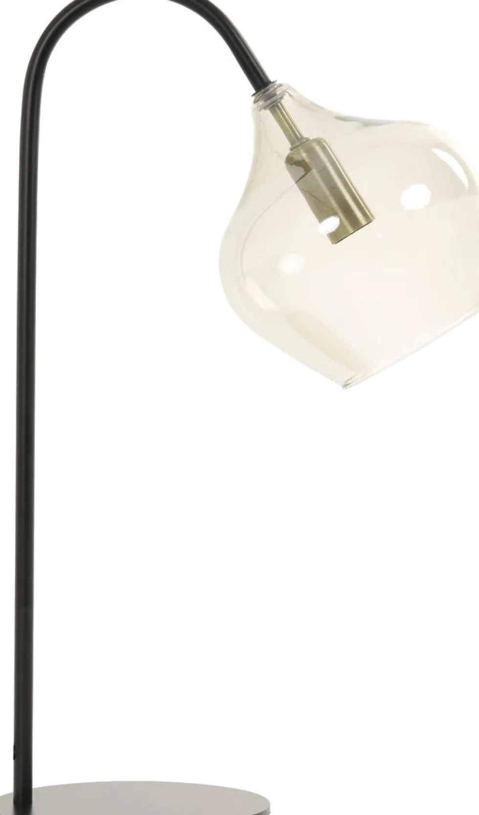 Light & Living tafellamp Rakel zwart 28 x 17 x 50,5 cm