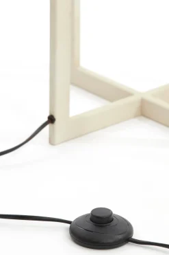 Light & Living vloerlamp Mace wit 30 x 30 x 140 cm