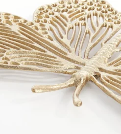 Light & Living wandhanger Butterfly goud 41 x 23 x 4 cm